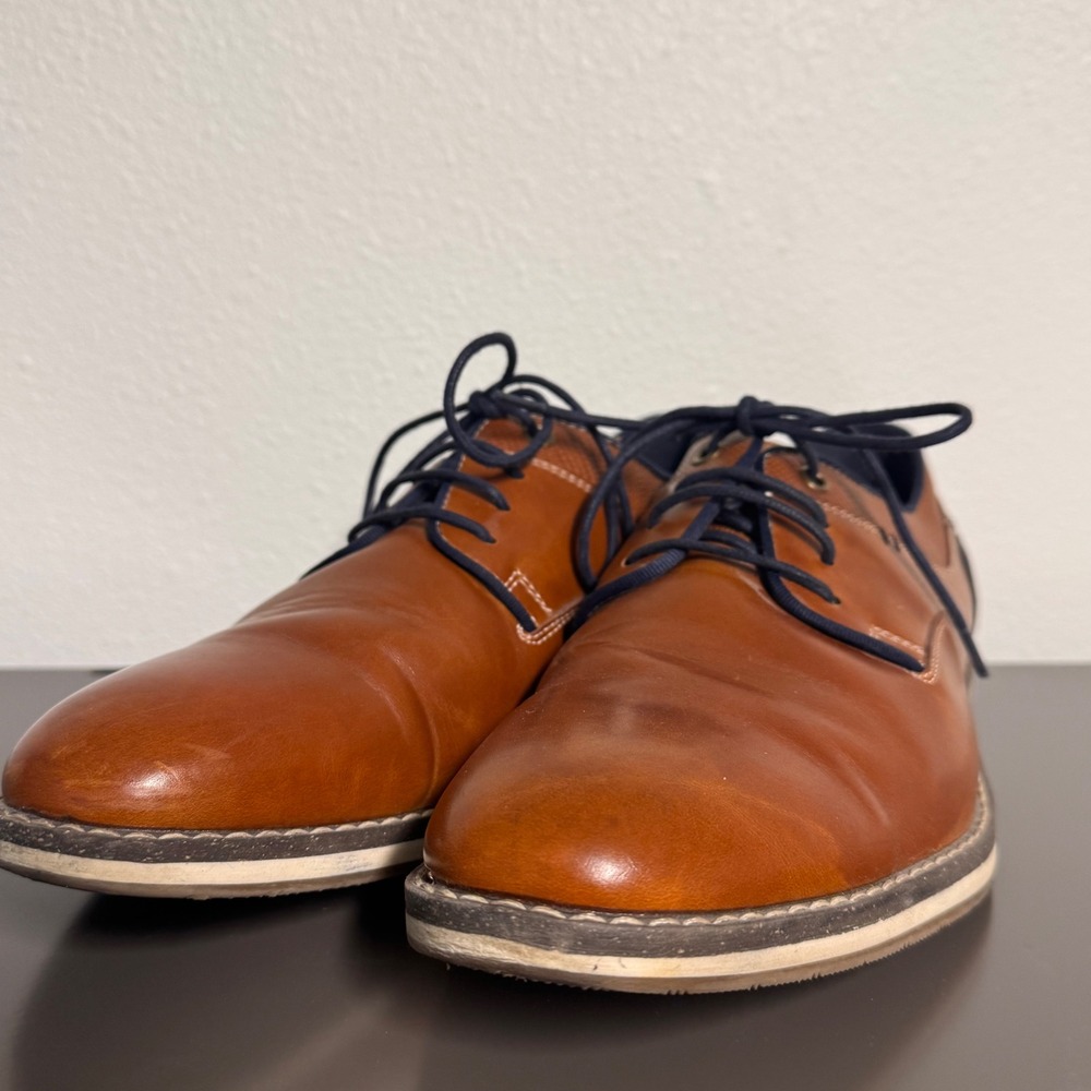 Freeman Dress Shoes Oxfords Memory Foam Wide‎ Width Comfort Casual 9W